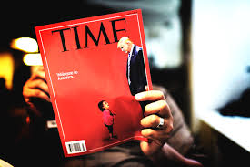 Bìa báo Time về tổng thống Trump và một nửa sự thật