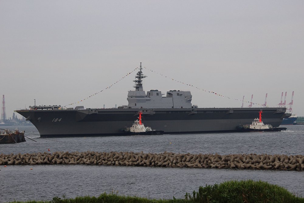 Nhật đưa tàu chiến lớn nhất tới Biển Đông, không để Trung Quốc muốn làm gì thì làm