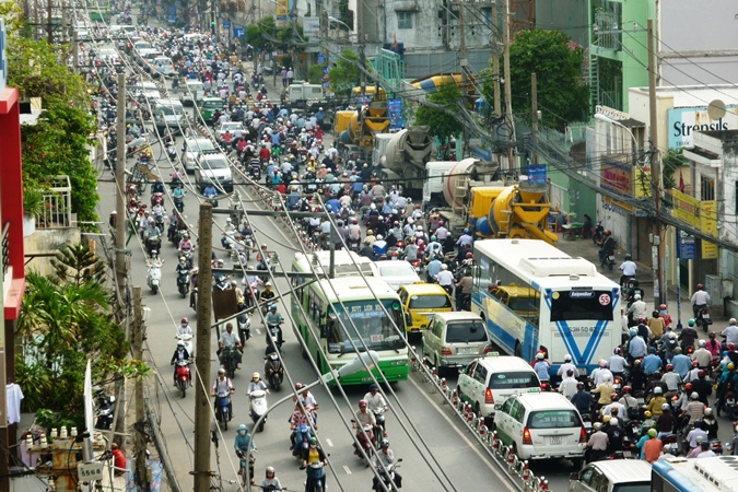 TP.HCM: Đề xuất hạn chế và cấm xe máy vào trung tâm từ 2030