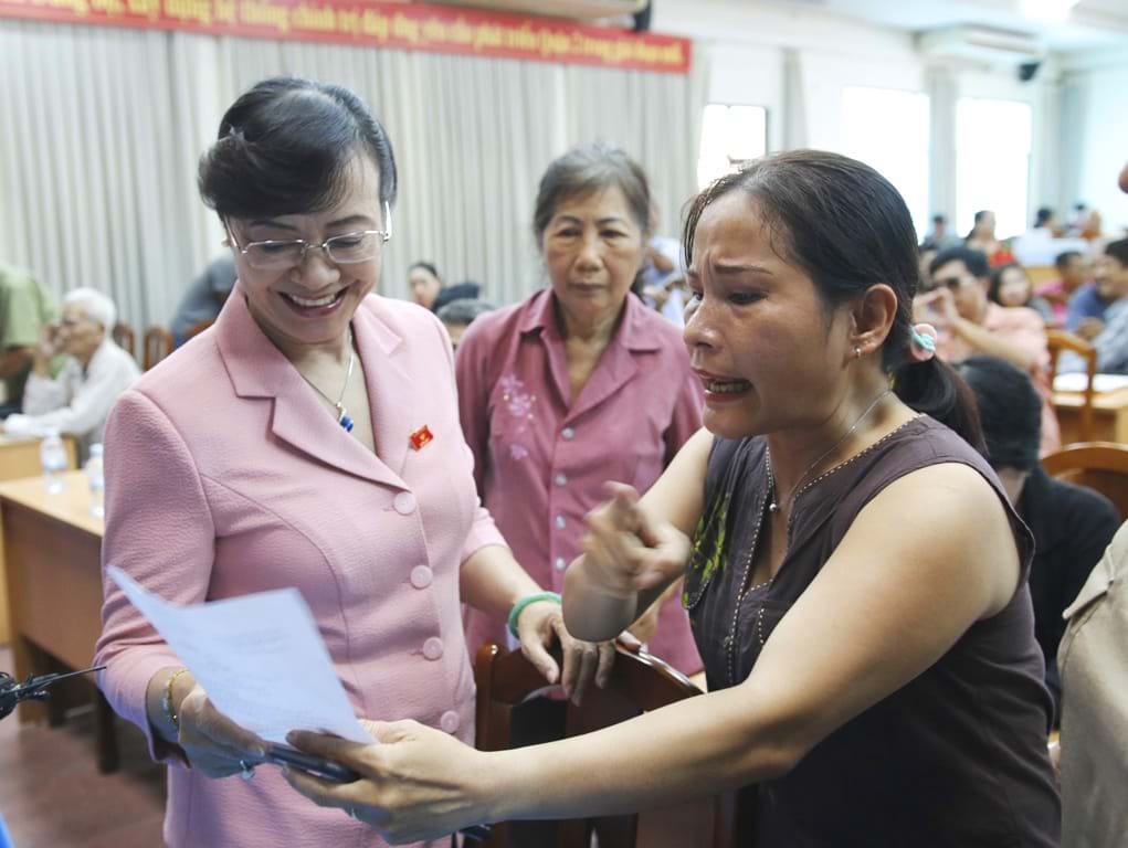 Phó chủ tịch TP HCM Nguyễn Thị Thu có tín nhiệm thấp nhất