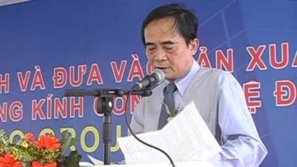 Ông Đoàn Ánh Sáng, nguyên Phó tổng giám đốc BIDV /// Tiêu Phong