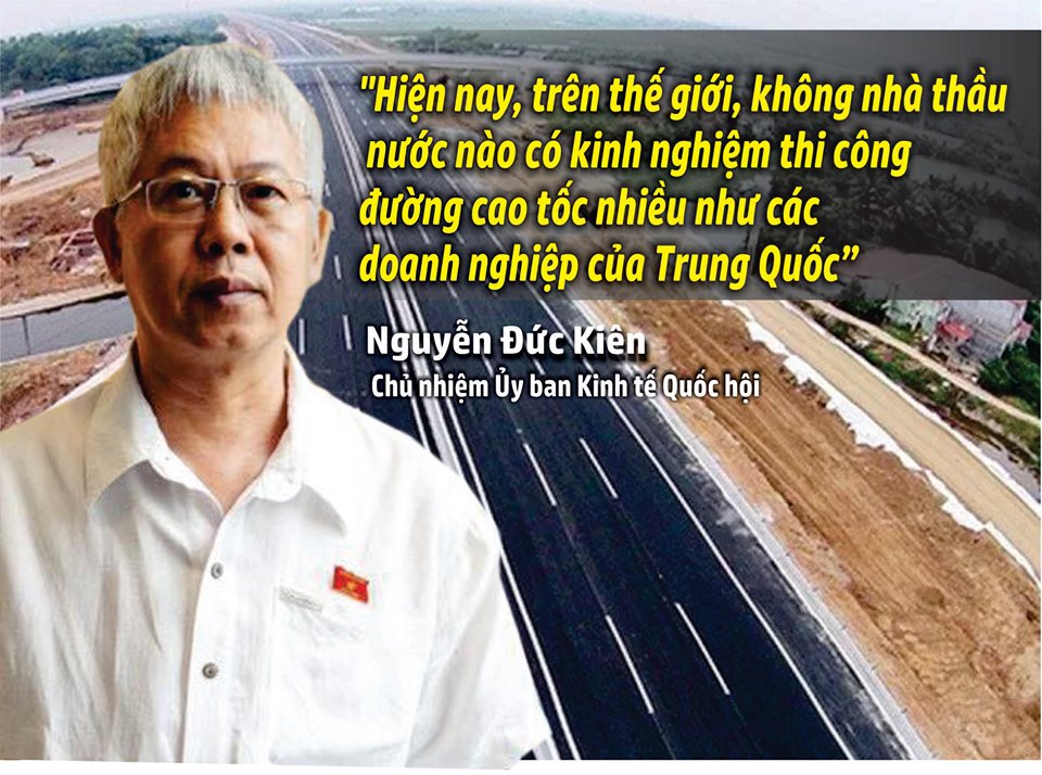 Chốn nghị trường: Nguyễn Đức Kiên đại diện cho 100 triệu dân Việt hay chính quyền Bắc Kinh?