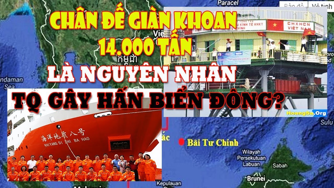 Trung Quốc t ức l ồng l ộn khi thấy VN hạ đặt thành công chân đế giàn khoan 14.000 tấn tại bãi Tư Chính