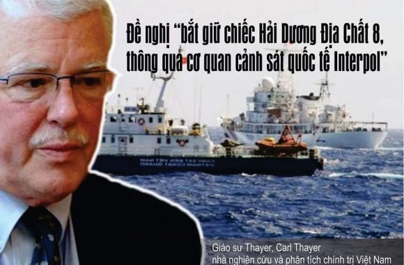 GS Carl Thayer: Việt Nam có thể bắt giữ Hải Dương 8 thông qua Interpol?