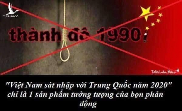 Sự thật về “Mật ước Thành Đô có chứa thỏa thuận Việt Nam s át nhập vào Trung Quốc năm 2020”