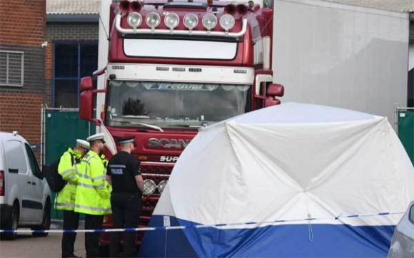 Tiết lộ s ố.c: 39 người trên xe container ở Anh “không phải bị ch..ế.t c óng”