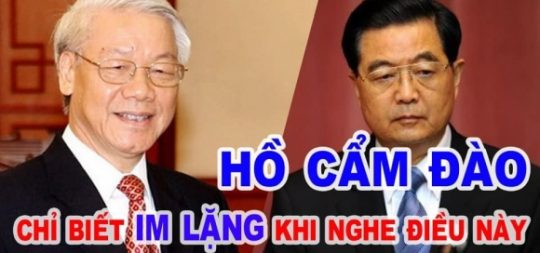 Cuộc đối đáp giữa Tổng bí thư Nguyễn Phú Trọng với Hồ Cẩm Đào về đường lưỡi bò