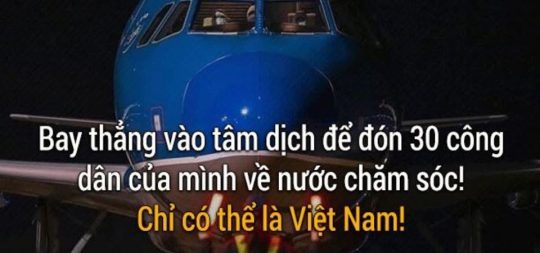 Việt Nam không bao giờ bỏ rơi đồng bào mình trong lúc nguy nan, sinh tử
