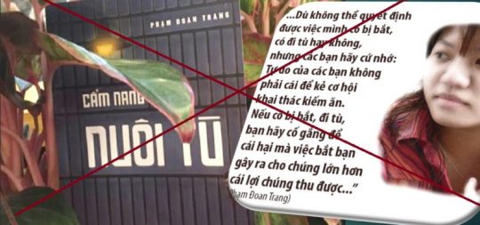 Phạm Đoan Trang có đang “tôn vinh” những kẻ vi phạm pháp luật?
